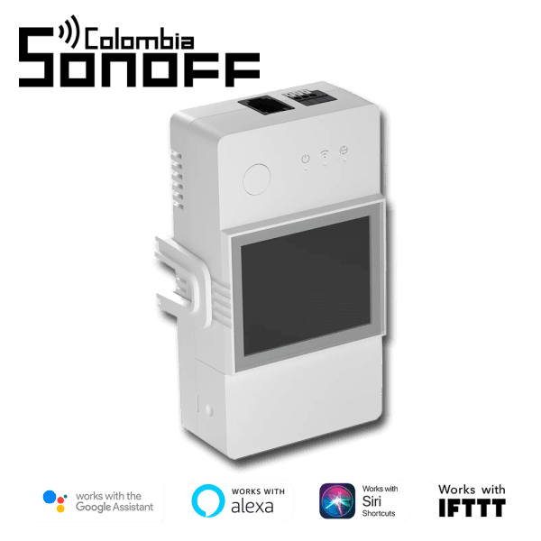 Relé inteligente con monitor de temperatura y humedad THR316D - Imagen 4
