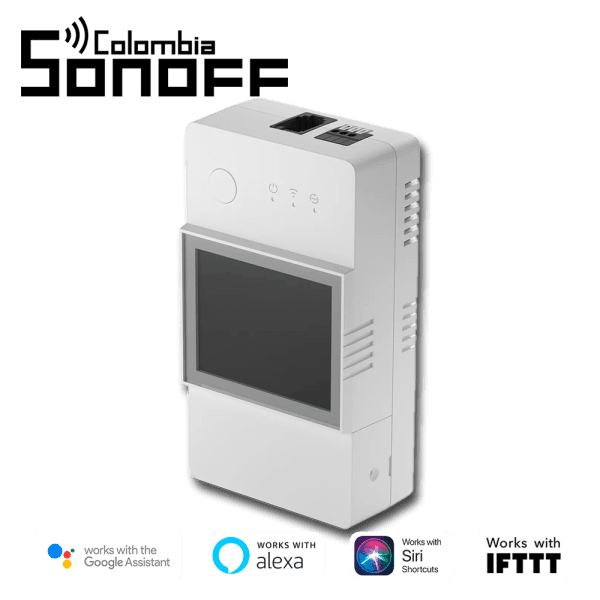 Relé inteligente con monitor de temperatura y humedad THR316D