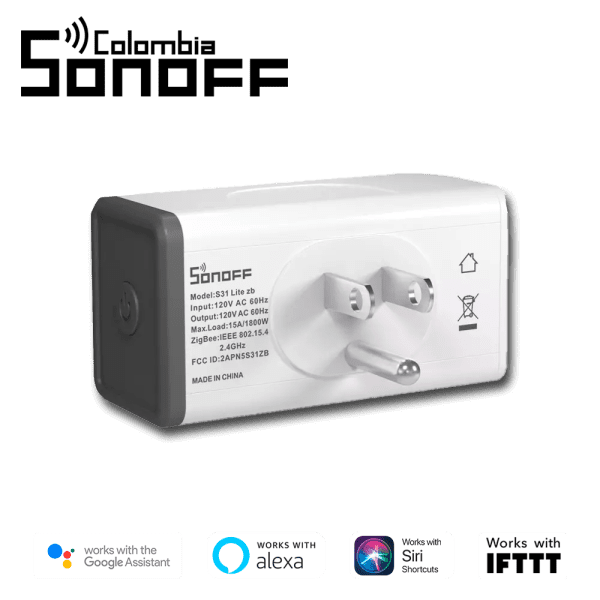 Tomacorriente inteligente S31Lite Zigbee - Imagen 3