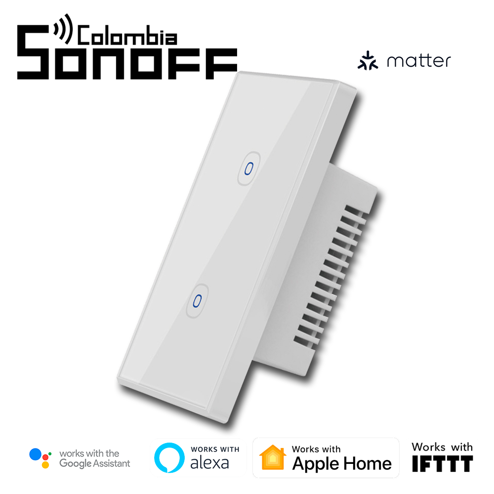 Interruptor Táctil Doble T6 - Imagen 3