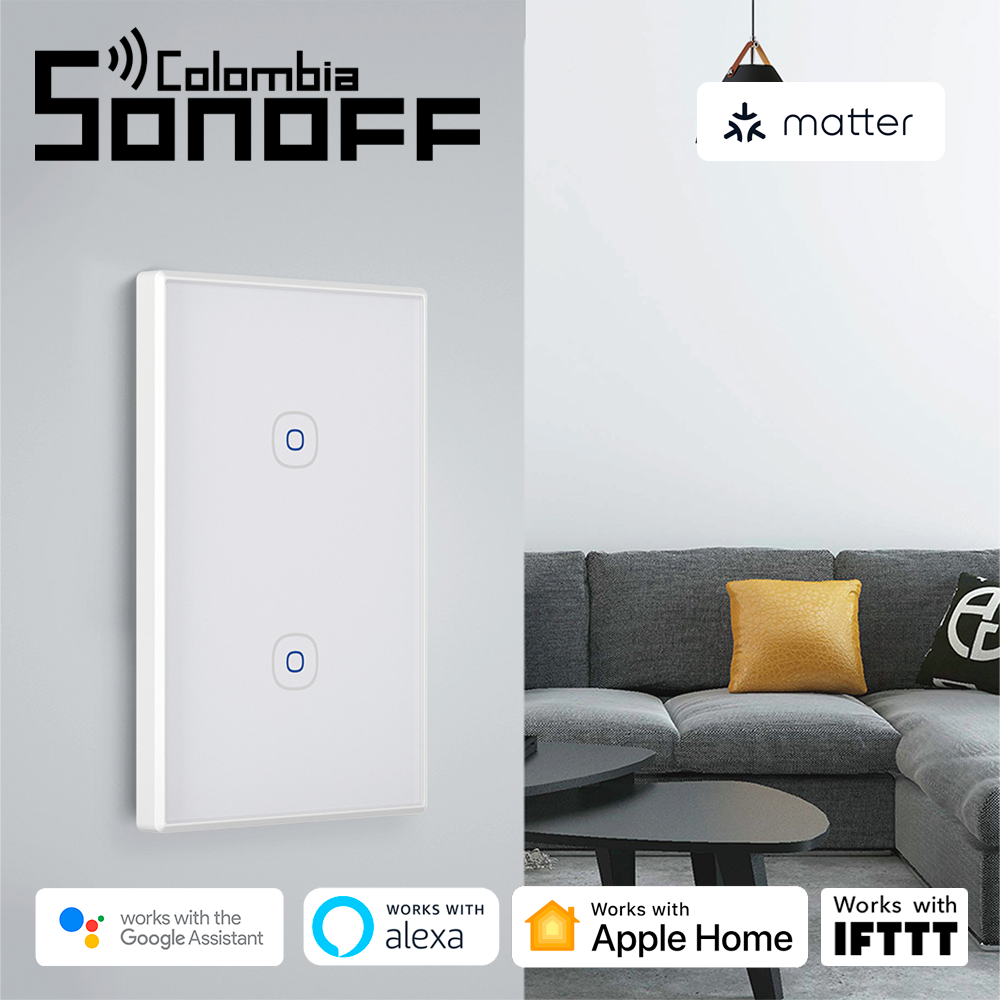 Interruptor Táctil Doble T6 - Imagen 5