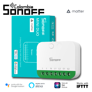 Relé inteligente Dual Matter