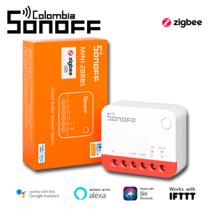 Relé Inteligente para Cortinas y Persianas Enrollables Zigbee