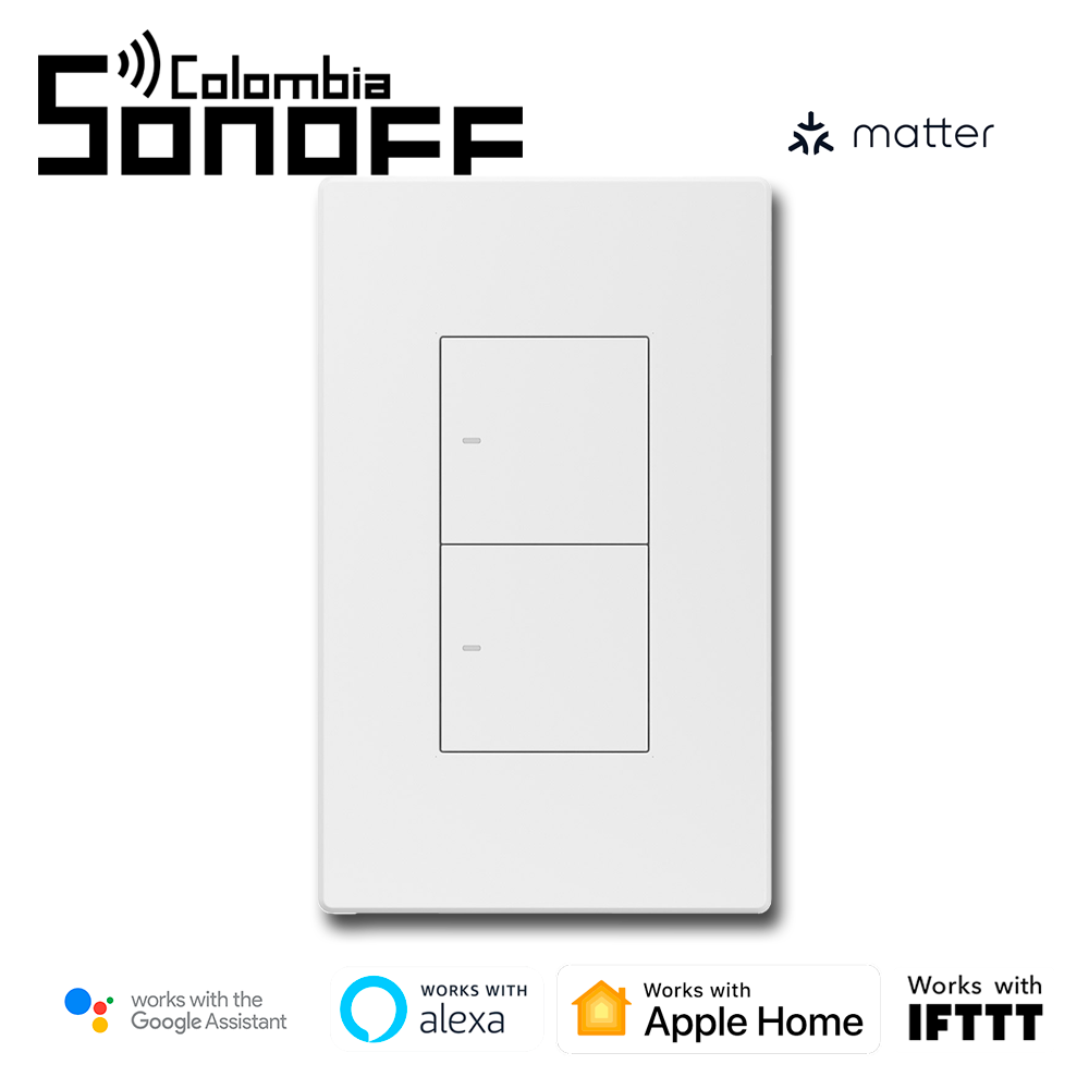 Interruptor doble M5 Matter Blanco - Imagen 5