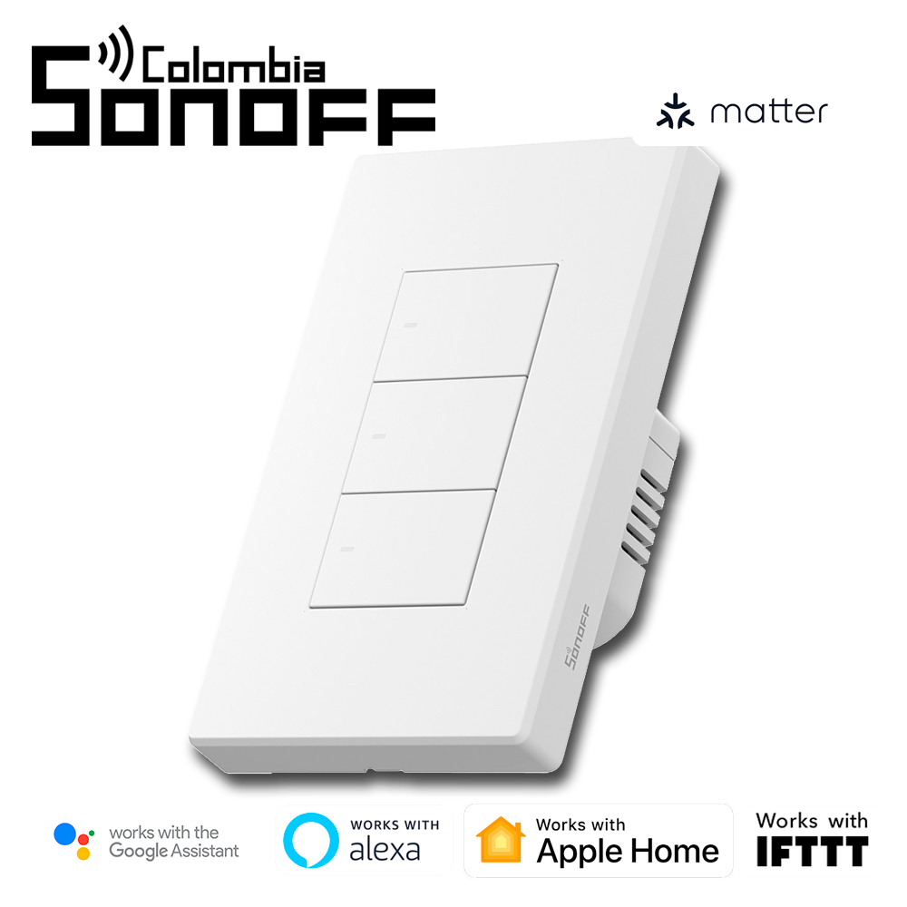 Interruptor triple M5 Matter Blanco - Imagen 5