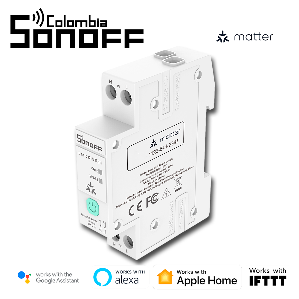 Interruptor inteligente tipo breaker Matter - Imagen 2